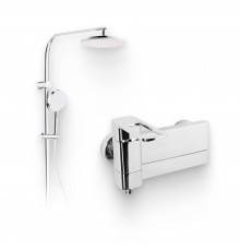 Душевой комплект Смеситель IDDIS Slide SLISB00i02WA + Стойка Swipe SWI3F97i76