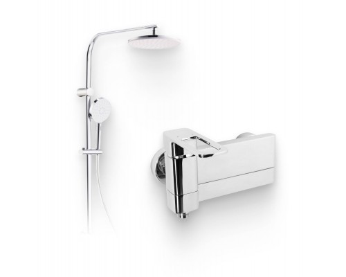 Душевой комплект Смеситель IDDIS Slide SLISB00i02WA + Стойка Swipe SWI3F97i76 Душевой комплект Смеситель IDDIS Slide SLISB00i02WA + Стойка Swipe SWI3F97i76