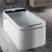 Novellini Divina F Ванна отдельностоящая 180х80х63cм., с полкой и полотенцедержателем, смеситель, слив-перел, цвет: белый матовый/хром. DI21808C2-U1U