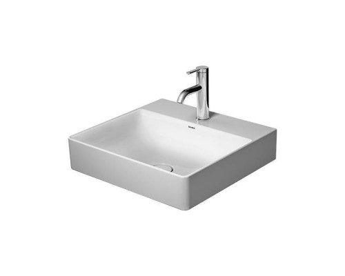 Duravit DuraSquare Раковина подвесная 50х47см, без перелива, с 1 отв., цвет: белый . 2353500041