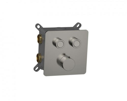 AQM8811GM Встр. термостат на 2 п. с регулировкой напора в комп. с внутр. частью, металл AQM8811GM