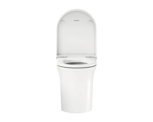 Duravit White Tulip Унитаз напольный 37х58х42 см, безободковый, слив в стену, цвет: белый. 2001090000