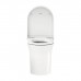 Duravit White Tulip Унитаз напольный 37х58х42 см, безободковый, слив в стену, цвет: белый. 2001090000