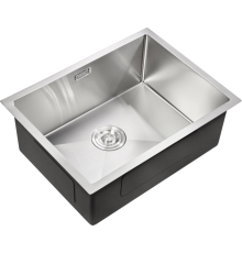 Мойка кухонная Milacio Steel Denia 58 MC.77450 сталь нержавеющая