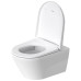 Duravit D-Neo Унитаз подвесной 37х54 см, безободковый, WonderGliss, цвет: белый. 25770900001