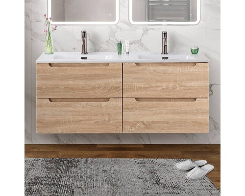 Тумба с раковиной BelBagno Etna 120 rovere bianco