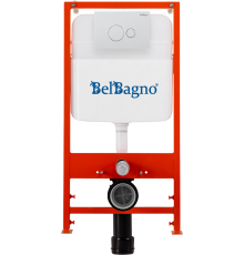 Система инсталляции для унитазов BelBagno BB026, с кнопкой смыва BB082BL