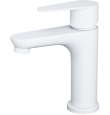 Смеситель для раковины Wonzon   Woghand WW-A40202-MW белый матовый