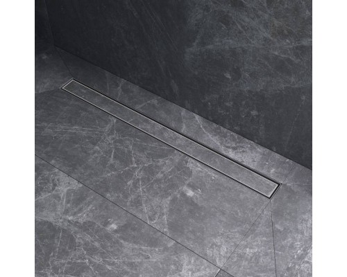 W01SC-U11-080-04SB Трап для душа линейный, универсальный затвор Tile, 80 см W01SC-U11-080-04SB Трап для душа линейный, универсальный затвор Tile, 80 см