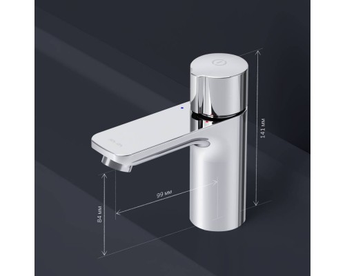 F85A02500 Смеситель для раковины нажимной TouchReel