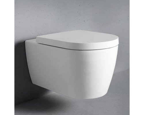 Duravit ME by Starck Унитаз подвесной с вертикальным смывом, вкл. крепление Durafix, 4,5 л. с HygieneGlaze, 37x57см, Цвет: Белый. 2528092000