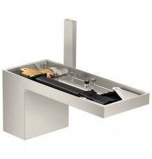 Axor MyEdition Смеситель для раковины 70, на 1 отв., без панели, цвет: сталь. 47012800