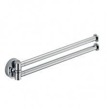 Colombo Plus Полотенцедержатель 34.5см, двойной, цвет: хром. W4913.CR