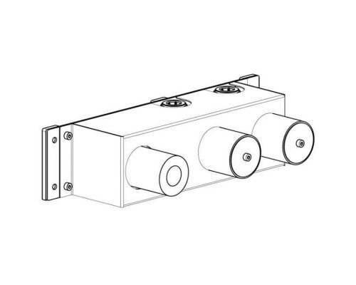 Carimali Встраиваемая часть настенного смесителя для раковины. W2501