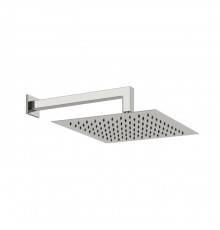 Gessi Emporio shower Верхний душ 30х30см., подвесной, поворотная, с защитой от известкового налёта, цвет: Mirror Steel. 93348#238