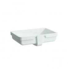 Laufen Living City Раковина 49х31х15.5 см, без отв., цвет: белый. 8.1243.1.000.155.1