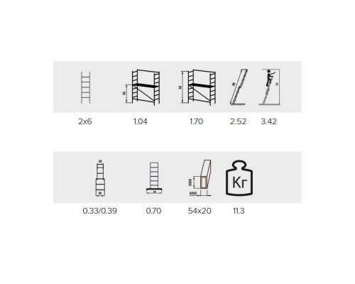 Подмостки Алюмет SM 4006