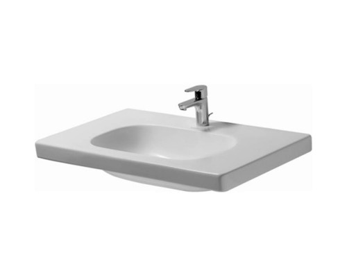 Duravit D-Code Раковина 85х48 см, 1 отв., медицинская, без перелива, цвет: белый. 03528500002