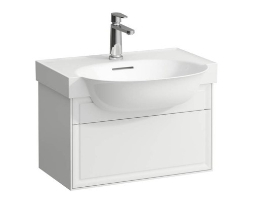 Laufen New Classic Тумба с раковиной, 57.5х31.5х34.5см, 1 ящик, подвесная, цвет: белый глянец. 4.0603.1.085.631.1,  8.1385.3.000.104.1