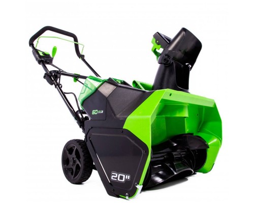 Снегоуборщик Greenworks GD60STK4 бесщеточный (АКБ 4 А.ч; ЗУ) Снегоуборщик Greenworks GD60STK4 бесщеточный (АКБ 4 А.ч; ЗУ)