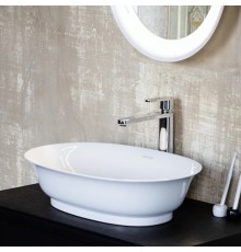 Laufen New Classic Раковина-чаша 55х38х14.5 см, без отв., цвет: белый матовый. 8.1285.2.757.112.1