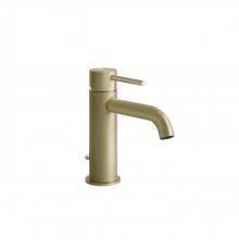 Gessi 316 Смеситель для раковины, на 1 отв., с донным клапаном , цвет: Brushed Brass PVD. 54001#727