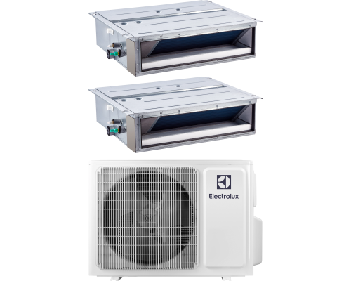 Мультисплит-система Electrolux Super Match ERP R32 EACO/I-24 FMI-3/N8_ERP 12 м2 + 12 м2