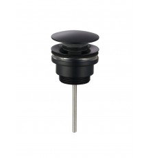 AQM7003MB Донный клапан, PushOpen, Черный матовый AQM7003MB