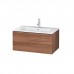 Duravit L-Cube Тумба с раковиной 82х48.1х40см., подвесная, 1 выдв. ящик, цвет: орех натуральный. 2336830000, LC614107979