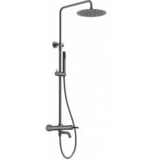Душевая стойка AltroBagno Unione 030210 GrMt, оружейная сталь