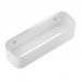Decor Walther Stone DCT30 Душевая полочка 30x10см, подвесная, цвет: белый / сталь матовая. 0973855