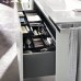 Burgbad Yso Комплект подвесной мебели 129.5x49x45 см, цвет: белый матовый. SFAF121 L F2119 C0001*0, SPHA120 L K0374
