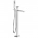 Gessi Eleganza Напольный смеситель для ванны, цвет: хром. 46131#031