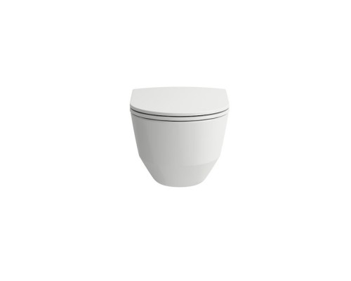 Laufen Pro Унитаз подвесной, безободковый, 53х36х34см., покрытие LLC, цвет: белый. 8.2096.6.400.000.1