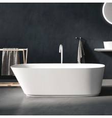 Agape Neb Ванна отдельностоящая 170x70x51 см, овальная, цвет: белый. AVAS1095ZZ