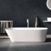 Agape Neb Ванна отдельностоящая 170x70x51 см, овальная, цвет: белый. AVAS1095ZZ