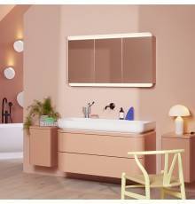 Burgbad B.ME Комплект мебели 120х55х68cм., подвесной, 2 ящика, раковина белая матовая, без отв., 2 шкафчика, цвет: Sand Matt. SGTW120F5982G0126C0037*0,  SGUD120LF5982,  UHFK035LF5982G0126,  UHFK035RF5982G0126,  APHE035 F5982