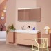 Burgbad B.ME Комплект мебели 120х55х68cм., подвесной, 2 ящика, раковина белая матовая, без отв., 2 шкафчика, цвет: Sand Matt. SGTW120F5982G0126C0037*0, SGUD120LF5982, UHFK035LF5982G0126, UHFK035RF5982G0126, APHE035 F5982