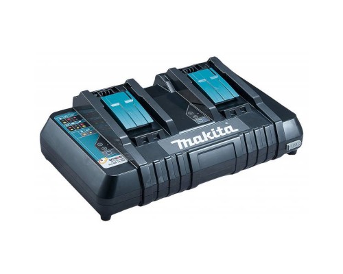 Зарядное устройство Makita DC18RD быстрое двухпортовое (LXT 18В) Зарядное устройство Makita DC18RD быстрое двухпортовое (LXT 18В)