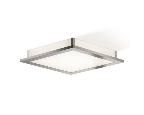 Decor Walther Kubic 40 Светильник потолочный 39x39x6.5см, 1x R7S 118mm max. 100W, цвет: никель сатинированный. 0211534