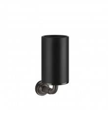 Gessi Venti20 Стакан подвесной, цвет: черный, фурнитура Black Metal Brushed PVD. 65408#707