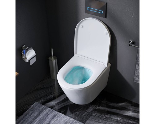 C741701SC Унитаз подвесной FlashClean с сиденьем микролифт C741701SC Унитаз подвесной FlashClean с сиденьем микролифт