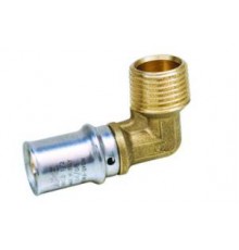 Фитинги под пресс-инструмент Пресс-уголок НР, 1/2х20 APE AP153 12x20