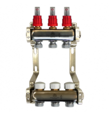 Группы коллекторные Коллекторный блок, 1x3/4EU отв.-3 GK 74103