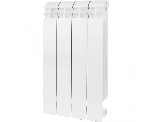 Радиатор алюминиевый Global VOX- R 500 4 секции боковое подключение (белый RAL 9010) VX05001004 (VX05001004)