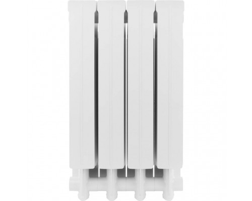 Радиатор алюминиевый Global VOX- R 500 4 секции боковое подключение (белый RAL 9010) VX05001004 (VX05001004)