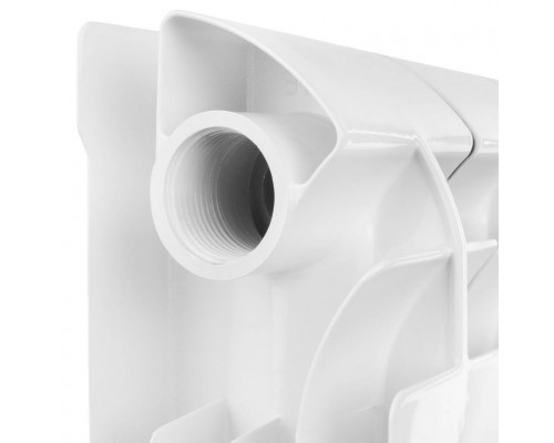 Радиатор алюминиевый Global VOX- R 500 4 секции боковое подключение (белый RAL 9010) VX05001004 (VX05001004)