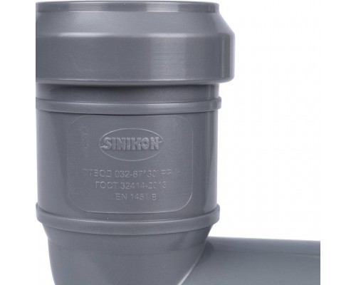 Sinikon 504011.R Отвод D32x87гр (504011.R)