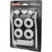 Монтажный комплект c двумя кронштейнами ROMMER 1/2 11 в 1 (RAL9016) 89575 (89575)