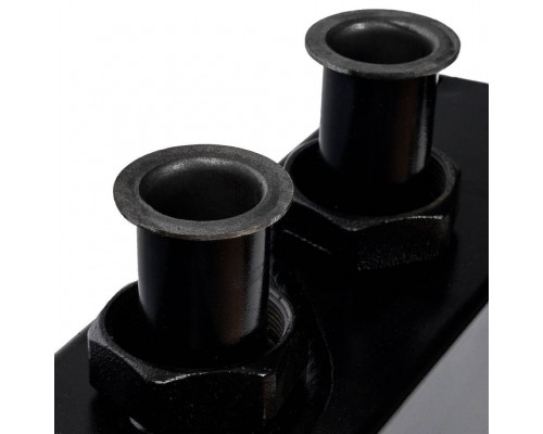 Стальной распределительный коллектор STOUT SDG-0016 2 отопительных контура, в теплоизоляции DN 32 (SDG-0016-005002)